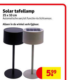  10 25 solar tafellamp cm automatische functie lichtsensor 