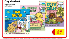  1 2 25 33 50 cosy kleurboek sunny vibes time away happy 00 lief vrolijk kleuren and 2e halve artikel combinatie 