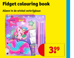  fidget colouring book push 