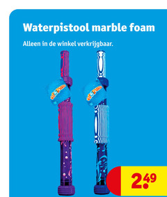  waterpistool marble foam vado 