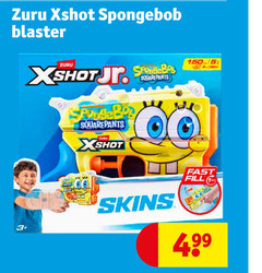  xshot spongebob blaster squarepants 150 5 3 skins fast 