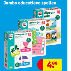  5 14 20 24 jumbo educatieve spellen lettergrepen leer mix sommetjes sommen leerzame spelletjes kaartjes puzzels 