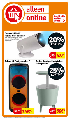  20 25 bekijk online denver fullhd mini beamer compacte projector voorstelling salora xl partyspeaker blue go bar coolbar lichtgevend artikel deel kruidvat lopende 