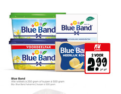  2 99 100 250 500 plantaardig blue band natuurlijke bal wikkels halvarine 