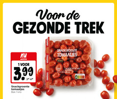  cherry tomaten 1 trek 3.99 snackgroenten tomaatjes bak kilo voordeel vering jumbo 1kg nature vezels vitamine buiten nutri score 