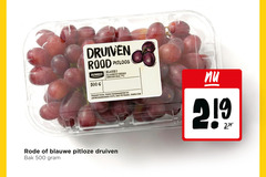  7 219 279 500 druiven rood pitloos jumbo klasse gekoeld verpakt supermarkten b.v. antwoordnummer rode blauwe pitloze bak 