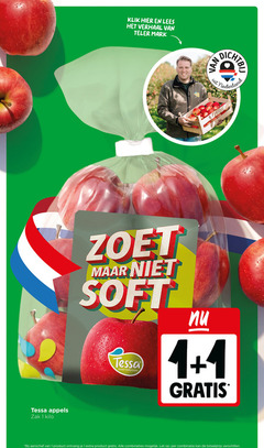  1 tessa appels zak kilo klik lees verhaal teler but nederland zoet soft sweet explosion aanschaf combinaties let combinatie 