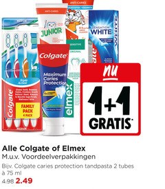  1 2 4 10 medium anti caries rc junior tooth complex sensitive jaar sensation fluoride white tanden dagen colgate original bescherming protection triple action cleanse removes stains breath le family pack calcium boost arginine regular flavour elmex bescherm klinisch bewezen tandpasta tubes ml 