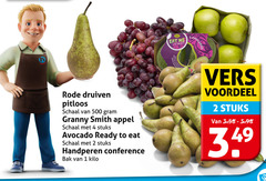  1 2 3 4 500 smooth rode druiven pitloos schaal granny smith appel stuks avocado ready to handperen conference bak kilo vers voordeel 