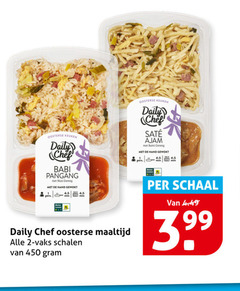  oosterse maaltijd 2 450 keuken daily chef babi pangang nasi goreng hand gewokt ajam bami pers vaks schalen schaal 3.99 