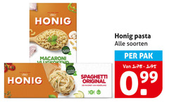  honig pasta 100 1867 macaroni spaghetti original favoriet nederland soorten pak 