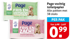  page vochtig toiletpapier 1 100 fris verzorgend verrijkt aloe vera kamille zacht parfumvrij gevoelige huid pakken stuks pak 