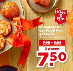  2 750 mix korenlanders mini gebakjes dozen stuks 
