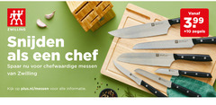 spaarakties zwilling snijden chef spaar messen plus.nl 3.99 10 zegels 