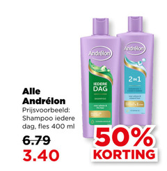  andrelon conditioner shampoo 50 400 dag fles ml 