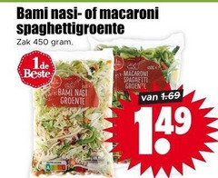  groentenpakket 450 bami nasi macaroni spaghettigroente zak ide spaghetti groente 