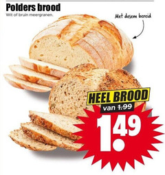  brood polders wit bruin meergranen bereid 
