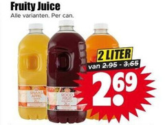 fruitdrank 2 fruity juice sinaas appel fruit liter 26 
