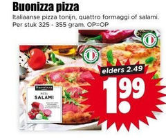  pizza italiaanse tonijn quattro formaggi salami stuk elders 