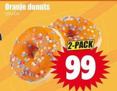  donuts 2 99 oranje pack 