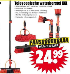  7 9 telescopische xxl uitschuifbaar meter verstelbare hoek robuuste borstelkop tuinslang waterslang kraan borstel zeepdispenser microvezeldoek elders 