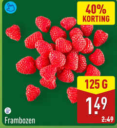  frambozen 40 