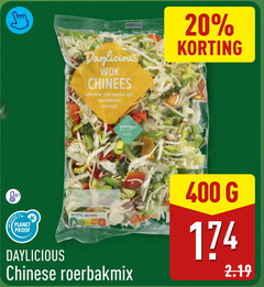  groentenpakket 4 20 400 wok chinees witte kool rode paprika sperziebonen min planet proof nutri score chinese roerbakmix 