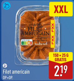  filet americain 25 150 219 xxl nutri score verwennerij naturel 