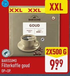  barissimo koffie xxl rest people nature coffee experts goud balanced intensity tasty filterkoffie 