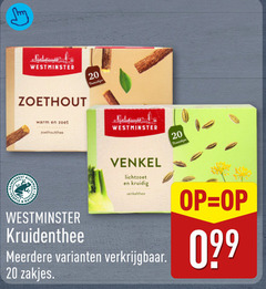  westminster thee 20 zoethout theezakjes people nature warm zoet zoethoutthee kruidenthee venkel lichtzoet kruidig venkelthee meerdere zakjes 