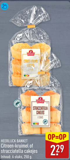  cakejes 6 250 people nature banket citroen kruimelvlaaitjes stuks stracciatella heerlijck kruimel inhoud 