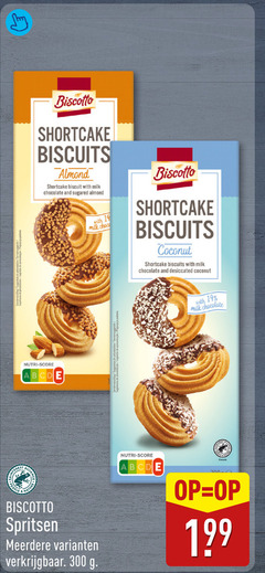  biscuit 19 300 shortcake biscuits almond with milk chocolate and choco coconut desiccated nutri score people nature spritsen meerdere 