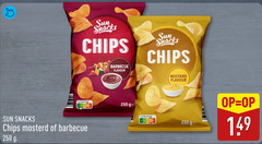  chips 250 sun snacks barbecue flavour mustard nutri score ge mosterd 