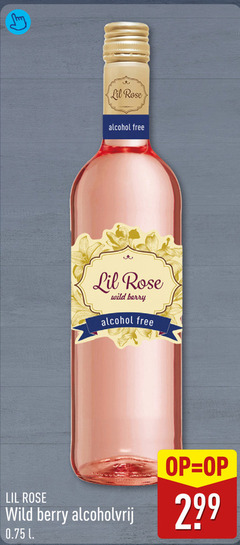  rose 3 alcohol free wild berry alcoholvrij l 
