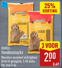  hondensnacks 3 25 200 romeo snacks chewy riche rijk gevogelte strips b rund 20x vitamine meerdere 5-20 stuks stuk 