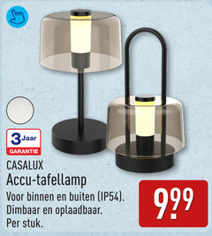  tafellampen 3jaar accu tafellamp binnen buiten ip54 dimbaar oplaadbaar stuk 