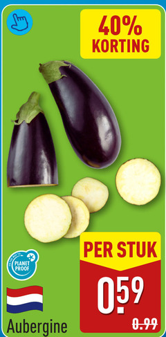  aubergine 40 planet proof stuk 
