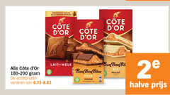  cote d or chocolade 2 vertrouwde blokjes since lait melk varieeren bon bloc pralinee ob wit halve 
