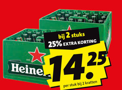  heineken krat bier 2 25 reine stuks stuk kratten 