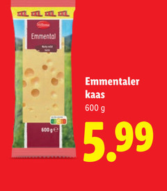  emmentaler 600 l wild ge kaas 5.99 