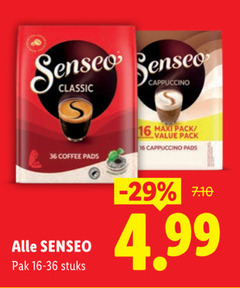  douwe egberts senseo koffiepads 16 36 classic cappuccino coffee pads maxi pack pak stuks 