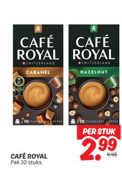  cafe royal koffiecups 10 mcafee taste switzerland caramel flavoured coffee pak stuks hazelnut stuk 