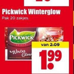  pickwick thee 20 winterglow pak zakjes winter glow 