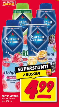  karvan cevitam limonadesiroop 2 10 100 600 suiker nederland am originele framboos ever bus ml bussen theelichten 