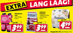  liefmans speciaalbieren 4 6 25 30 wittekerke rose rosee pak lang fruitesse original 0.0 laag freek cup rack line hoegaarden wit 