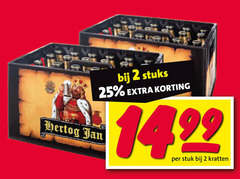 hertog jan krat bier 2 25 stuks stuk kratten 