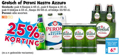 grolsch blikjes bier 4 6 25 30 33 45 peroni nastro pak flesje blikje 50 soorten nix18 peren pilsner premium 