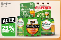  brand hertog jan grolsch lentebokbier 8 16 25 lentebock 6x 300ml lente and bock generatie gulpener aguilera lentebok aromatisch frisse fris zacht 