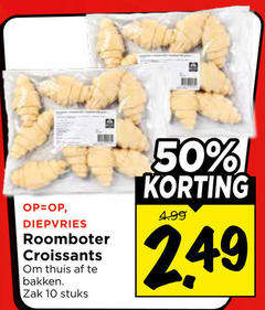  10 50 diepvries roomboter croissants thuis bakken zak stuks 