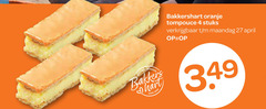  4 27 oranje tompouce stuks maandag gebakken bakkers 